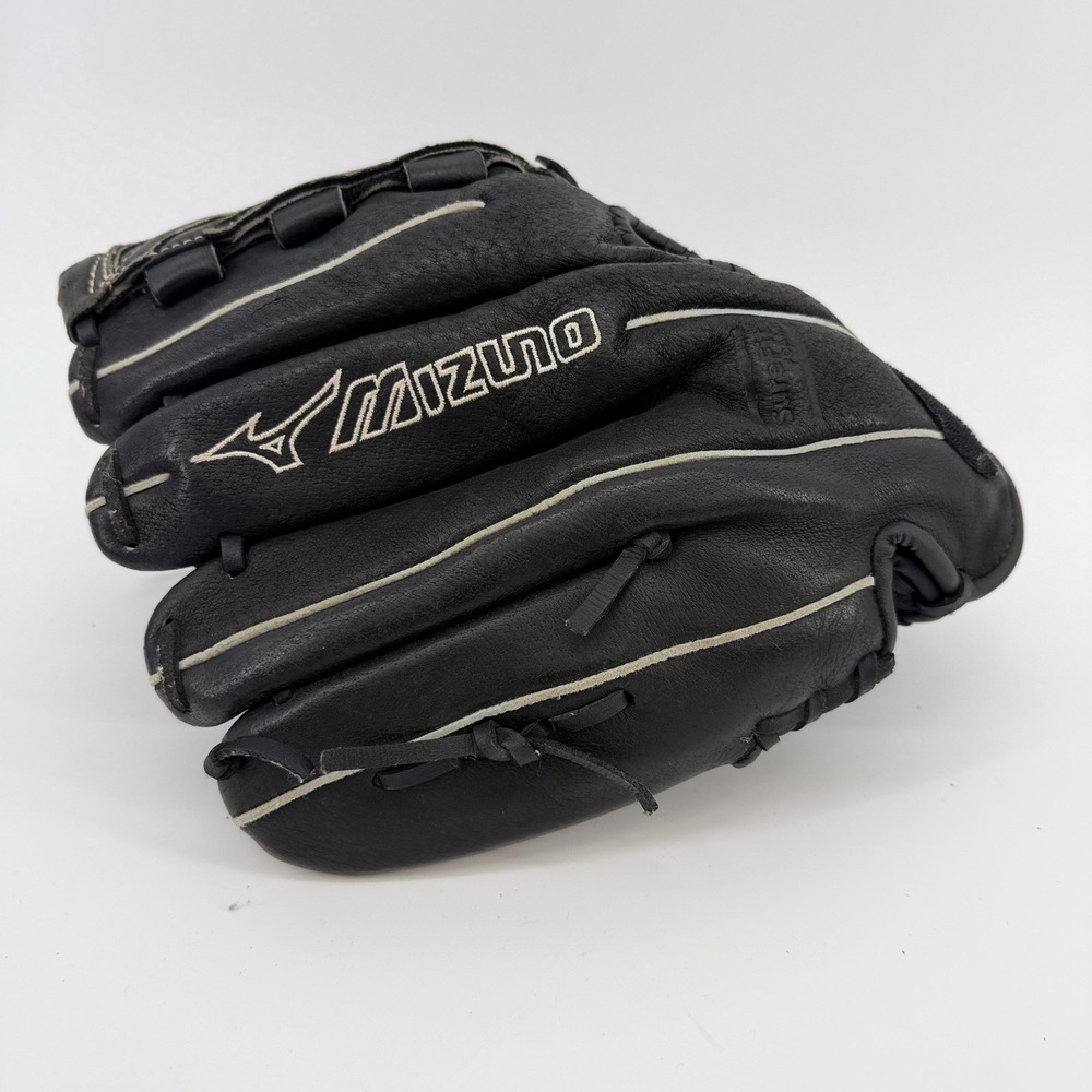 Mizuno Finch GPP-1203D4 12" Right Hand Throw Black Leather Glove EUC
